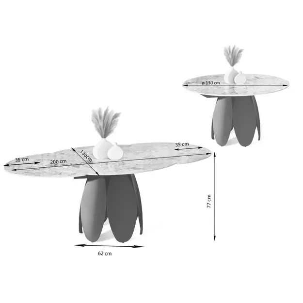 Valgomojo stalas Pandora 3